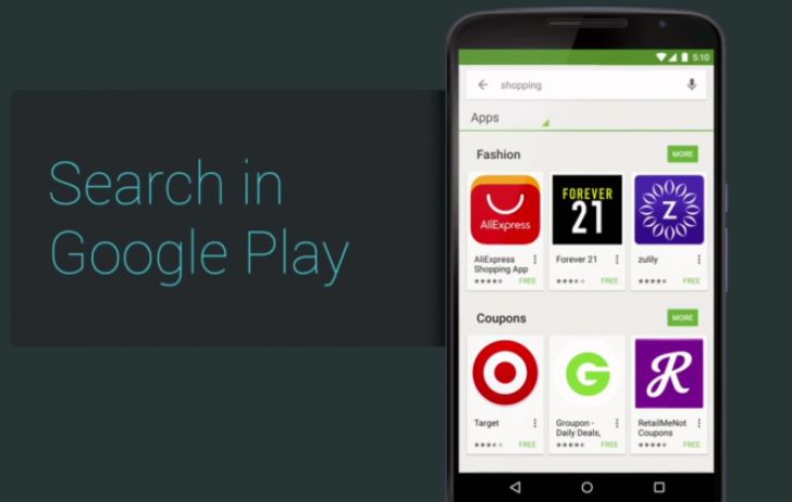 Fotografía - [I / O 2015] Google travaille sur Smarter Play Store Recherche